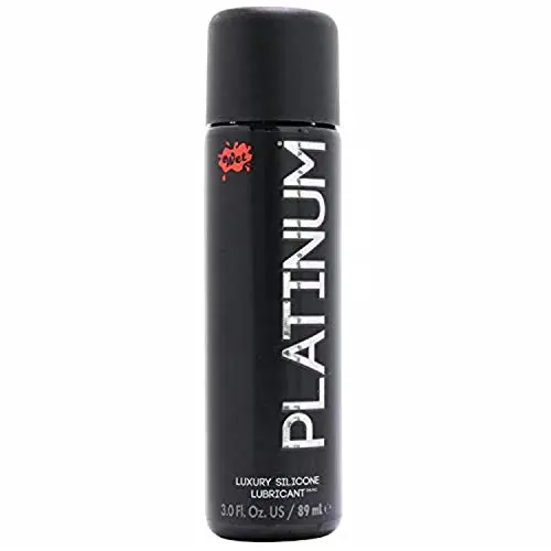 Wet Platinum Silicone Based Lubricant, 3.1 Ounce