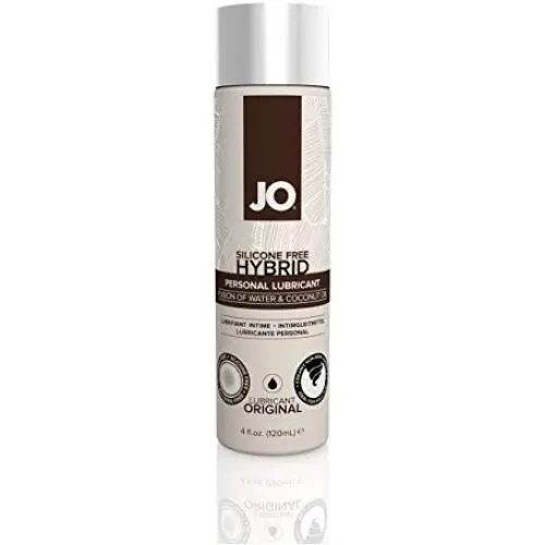 System JO Silicone Free Hybrid Lubricant with Coconut, 4 Fluid Ounce System JO Silicone Free Hybrid Lubricant with Coconut, 4 Fluid Ounce