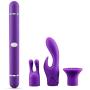 RITER USB Charging AV Double Head Vibrantor Female masturabation Massage Stick Adullt Fun IXI Romantic Lover Sucking Teasing Egg Purple