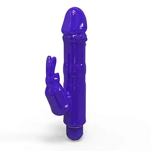 Wireless Waterproof Bunny Rabbit Vibrator 7 1/2 Inch - Purple - Rated #1 Vibrating Dildo Guaranteed - Provides Endless Hours of Pleasure - Stimulates G-spot At Clitoris At the Same Time - Multiple Speeds - By Healthy Vibes Wireless Waterproof Bunny Rabbit Vibrator 7 1/2 Inch - Purple - Rated #1 Vibrating Dildo Guaranteed - Provides Endless Hours of Pleasure - Stimulates G-spot At Clitoris At the Same Time - Multiple Speeds - By Healthy Vibes