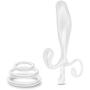 Blush Quickie Kit Prostate Massager Anal Sex Toy with Cock Rings, Glow in The Dark, Sex Toy for Guys, Sex Toy for Men