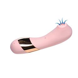 Inmi Shegasm Tickle Tickling Stimulator with Suction, Pink