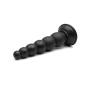 Expander-min Smooth Pull Beaded Backyard Toy, Soft Bend for Women Love Toys Perfect Size XM1209-8-14-16 (Color : Black)