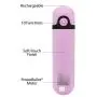 Pure Love 3.5 Inch, Rechargeable Vibrating Bullet Purple, Waterproof, 10 Functions, Adult Sex Toy