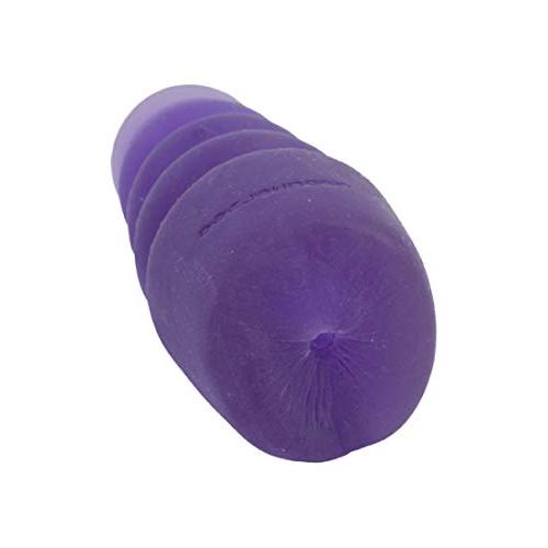 Doc Johnson Palm Pal - ULTRASKYN - Ass - 4.6 Inches Long - Male Masturbator - Frosted Purple