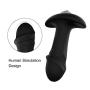 Huluda 7 Speeds Silicone Vib Anál Plug Būtt Vibe Waterproof Toys for Men Women