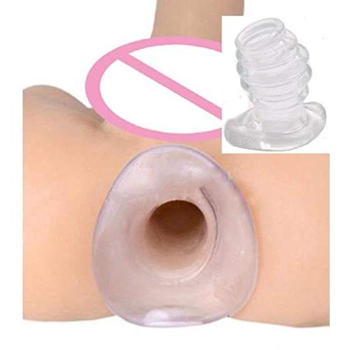Worth Having/Full Access Tunnel Plug Ribbed Hollow B uuml;tt Plug Ribbing B uuml;tt Pug for Woman Men