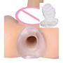Worth Having/Full Access Tunnel Plug Ribbed Hollow B uuml;tt Plug Ribbing B uuml;tt Pug for Woman Men