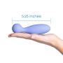 PlusOne Personal Massager, Premium Periwinkle, 5.8 Ounce