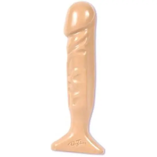 Doc Johnson Classic - Thin Tool - 7.5 in. Long and 1.6 in. Wide - Dildo with Flared Safety Base - Butt Plug - White Doc Johnson Classic - Thin Tool - 7.5 in. Long and 1.6 in. Wide - Dildo with Flared Safety Base - Butt Plug - White