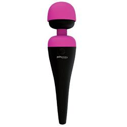New USB Rechargeable Ultra Powerful PalmPower Hand-held Body Wand Massager + Includes a Free 2oz Earthly Body Massage & Body Oil