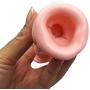 Reusable Condom Sleeve Silicone Penis Case Cover Penis Extender Enhancer Enlarger Sleeve Crystal Elastic Sleeve Cock Ringfor Male + Gift