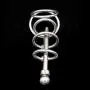QJFZC-Chástí-ty Beít Cǒck Lock Chasteness Male Metal Stainless Steel Waterproof Beginners Trainer Comfortable Sleek Hypoallergenic for Men 309