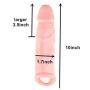 Flesh Couple Membrum Case Cover Overstriking Ipsism Intrest Stick Wand Fun Rod Sleeve for Best Gift for Travel - 9 inch