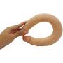 Winzfred Dilo Adùlt Toy for Lesbian 16.54 Inch Silicone Double Sided Dilo for Women Waterproof Flexible Double Dong