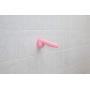 Pure Love 7.5 Inch Silicone Dildo with Suction Cup, Glow in The Dark Pink Dong, Adult Sex Toy, Marble Pattern, Full Silicone Harness Compatible