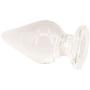 Eastern Delights Rock The Hell Huge Glass Butt Plug, Crystal Anal Plug Plug Pleasure Wand Anal Trainer, 28 oz