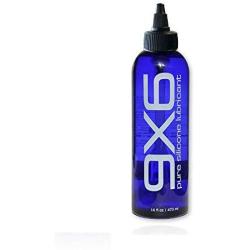 9X6 PURE SILICONE LUBRICANT, 16 FL.OZ./ 473 ML Bottle with Pump LED