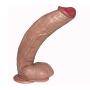 JSCRlove 11.8 Inch Realistic Ultra Soft-Ďîldɔ Brown Realistic Dual Density Toy Womens Hands-Free Cups Women Underwear