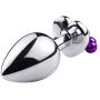 Batyuery Luxury Metal Butt Toys Heart Shaped Amal Trainer Jewel Butt S&M Amal Plugs Woman Men Six Gifts Things for Beginners Couples Stimulation Enhancer