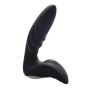 Men Wand Massager Quiet Strong Powerful Massager Personal Release Wireless Control Waterproof USB Rechargeable Safe Silicone Massager with Ripple Black
