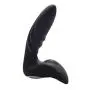Men Wand Massager Quiet Strong Powerful Massager Personal Release Wireless Control Waterproof USB Rechargeable Safe Silicone Massager with Ripple Black
