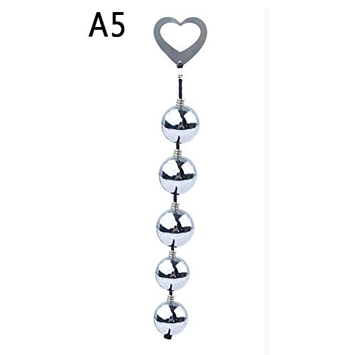 Escolourful Amal Plug Stainless Steel Beads Amal Adult Six-Toys Massager for Men Women Beginners