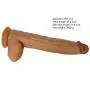 Bibida Huge Man with Suction Cup,17.1 Inch Realistic Penǐs Godem-Tee with A Length of 13.8 Inch Insertable Massasger Bibida Huge Man with Suction Cup,17.1 Inch Realistic Penǐs Godem-Tee with A Length of 13.8 Inch Insertable Massasger