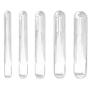 Female Masturbation Huge Faux Crystal Glass Butt Plug Dildo Rod Massage Stick - 4 cm
