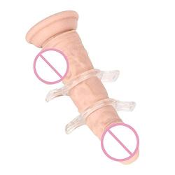 Worth Having / 4 Pcs Constriction Rings Rings Delay E-J aacute;culati oacute;n Sleeve for P- Euml;ň iacute;s Pump Vacuum Sealing Donut Replacement