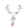 Metal Long Chain Clamps Chains Fun-Store Game Brěast Clips Milk Folder Vagina Clip for Couples Flirting (Color : RED)