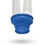 LeLuv Vacuum Pump EasyOp Z-Grip Silicone Tubing Bundle with with 3 Silicone Sleeves