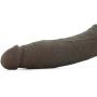 BLACK Reusable Sleeve for Men Realistico Extender Enlargement 9-INCH LARGE
