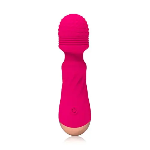 Wireless Mini Handheld Wand Massager with 12 Silent Frequency Modes, Personal Waterproof Rechargeable Power Massager for Relieving Body Muscle Soreness (red) Wireless Mini Handheld Wand Massager with 12 Silent Frequency Modes, Personal Waterproof Rechargeable Power Massager for Relieving Body Muscle Soreness (red)