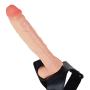MXYLYM9 Strǎp ǒn Hǎrněss fǒr Pěgging, Perfect for Beginners Casual Toys Strong Flexible Huge for Women Men Flesh Color PVC+ Artificial Leather Pants (L:11.4inch, W: 1.96inch)