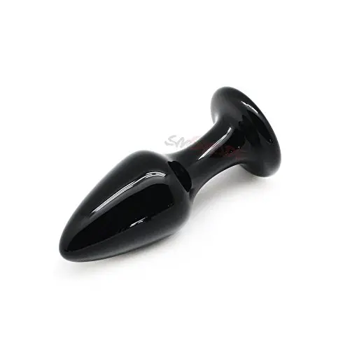 Glass Wand Pleasure Black Glass Wand Adult with Anal Beads (Style A) Glass Wand Pleasure Black Glass Wand Adult with Anal Beads (Style A)