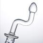 MXD Threaded Glass Bǔtt Plug Comfort Massage Ring Anti-Off Personal Game Toy T-Shirt