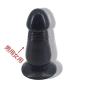 LIANJINLI Pleasure A-%nàl Toy Big Ball Silicone Bendable Flexible Large Beads Plug Toys for Men - Huge Size Insert Stǐck - Black - Electric Toy for Women