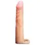 Realistic Sensa Feel Dual Density Penis Extender - Delay Ejaculation Male Enhancement - Sex Toy for Men (Natural)