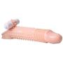 XQJYA New Wearable Male Rod Extension Enhancer Girth Extender Sleeve for Men