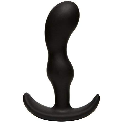 Doc Johnson Mood - Naughty 2 - Silicone Anal Plug - Extra Large - 6.0 in. Long and 1.5 in. Wide - Tapered Base for Comfort Between The Cheeks - Extra Large - Black