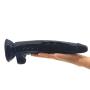 Romi Animal Big Dildo Long Realistic Anal Plugs Long Crocodile Animal Penis for Men and Women Waterproof Adult Toy Cock (Black)