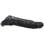 Black Color Wearable Male Rod Extension Enhancer Girth Extender Sleeve for Men