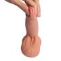 7 Inch Realistic Soft Dî`ldɔs with Strong Suction Cup-Relaxation Massager Wand Toys-100% Silicone Material