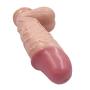 JRZDFXS Easy to Carry (9.86" Long,3.1" Wide) Female Extra Huge Big Lifelike Personal Massage Wand Toys Body Massager Soft Realistic