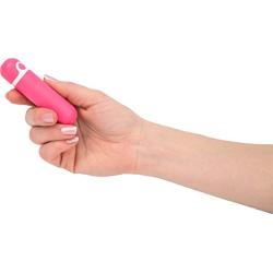 Pure Love Rechargeable Vibrating Bullet Pink, Waterproof, Multispeed & Multifunction, Adult Sex Toy