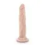 Eden 7.75" Beginner Realistic Dildo Suction Cup Harness Compatible (Beige)