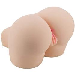 Y-NOT 3D Big Ass Masturbator Sex Toys Realistic Lifelike Sex Love Doll with Vagina and Anal Holes Pussy Anal Adult Toy for Male Flesh Color