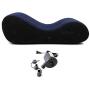 SUKITI Inflatable Sex Sofa with Pump Handcuffs & Leg Cuffs-Air Sofa Portable Magic Cushion Ramp Body Pillow Inflatable Sex Furniture Lounger Multinational Yoga Chaise Lounge/Relax Chair