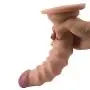 9.3 Inch Realistic Double Layer Silicone Toy with Strong Suction Cup 9.3 Inch Realistic Double Layer Silicone Toy with Strong Suction Cup